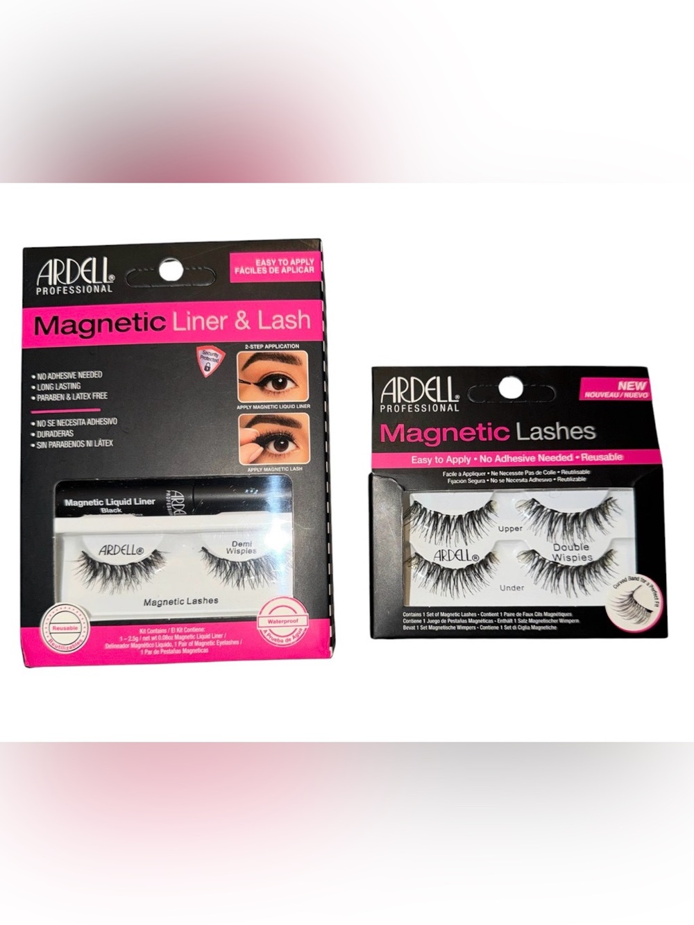 Magnetic Lashes and Magnetic Liner & Lash